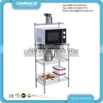 Chrome Wire Dislay Shelf for Easy Home Organization photo-3