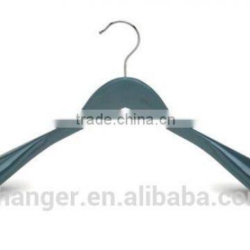 The HEAD Natural Wooden Suit Hanger With / Without Notches, Rubber Coated Soft Anti Slip Finishing , Basic Style Coat Hanger photo-2