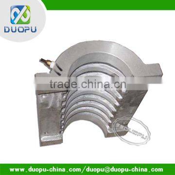 Half-circle aluminium cast in band heater