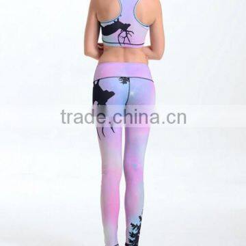 2016 Fashionable New Print Sports Pants Landscape New Print Sports Pants photo-3