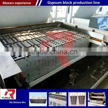 JH-GBL 20,000~300,000sqm gypsum block construction machine line /gypsum block production line