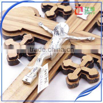 Christian Art Gifts Holy Cross Wood Design photo-2