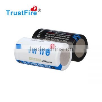 Trustfire lithium battery CR123A lithium-ion batteries disposable batteries 1300mah li-ion batteries lithium polymer batteries