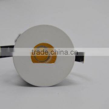 Small Size Epistar COB Clear diffuser Round 3W LED downlight TEC002S3WR2