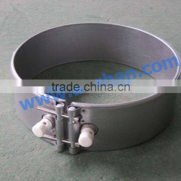 stainless steel mica band heater with ceramic terminal