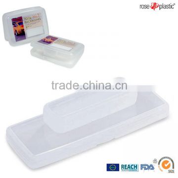 PP transparent PVC clear PE colored square or rectangular small plastic packaging box for hotel things Consumer Box CB