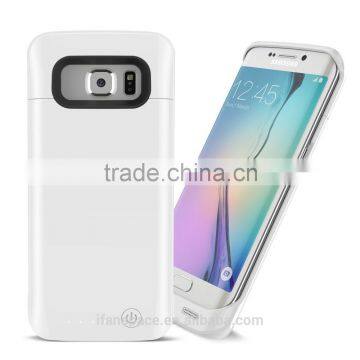 NEWEST Battery case for Samsung S6 Edge support quick charger 2.0