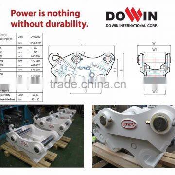 Quick Coupler of Excavator Attachment