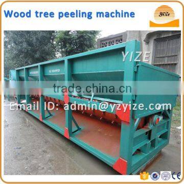 Wood log bark stripping machine of mobile wood debarking log peeling machine