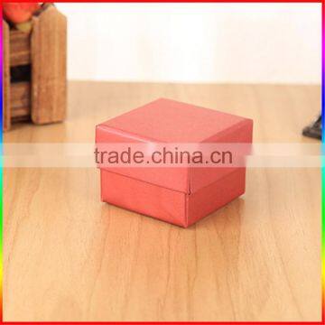 Customized Charming Hard Paperboard Paper Wedding Ring Box photo-2