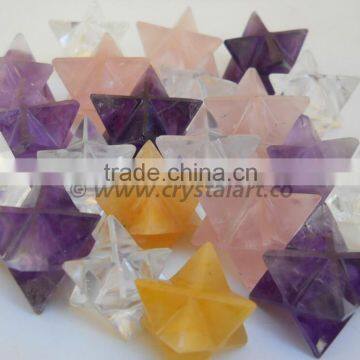 Gemstone Merkaba Star