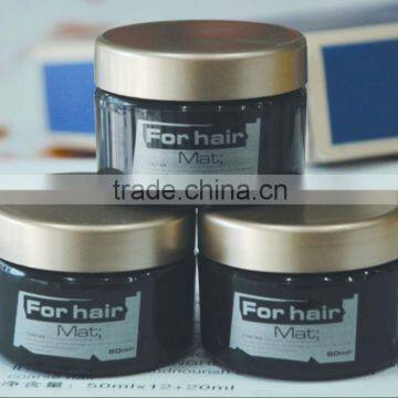 New packing OEM 80g molding hair clay