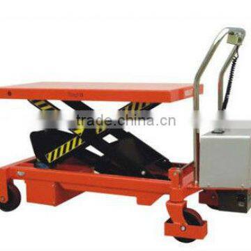 CE certified Electric Lift table truck, Light weight