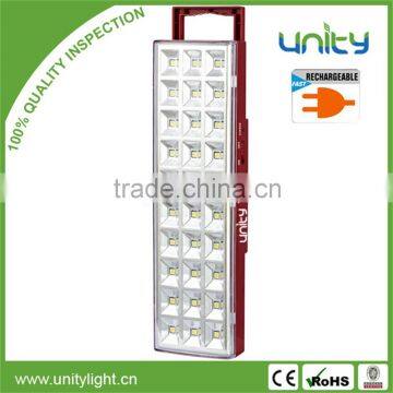 UNITY Handheld 30SMD LED 2400mAh Battery Backup LED Emergency Light