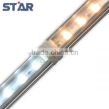 Aluminum LED Leisten DC12V 16W/M clear cover White