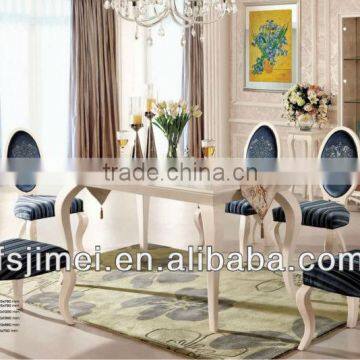 modern MDF marble Top Dining Table furniture