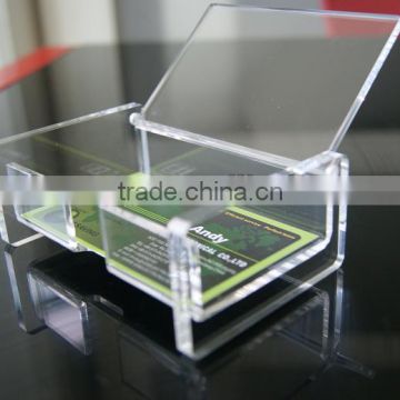 plexiglass card box ,namecard holder factory price