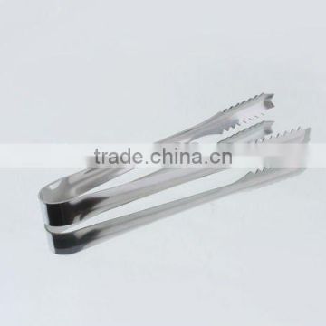 Stainless steel sugar tongs