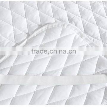Hotel Use 100% Polyester Filled Quilted Mattress Topper photo-3