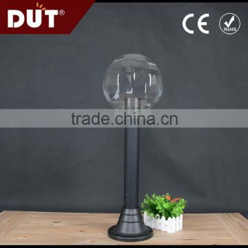 different types high transmittance plastic outdoor acrylic ball lawn lamp