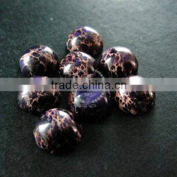 12mm Round Purple Imperial Jasper Cabochon Beads,gemstone Pendant Cabochon Stone Beads Set for Earrings,rings,necklace 4110018 photo-2
