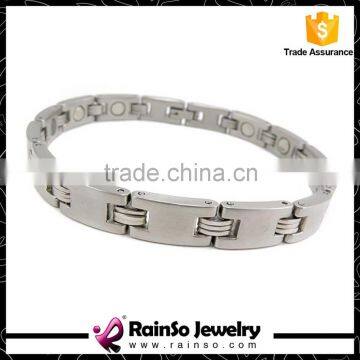 2016 Hot Sale Anti-radiation Magnetic 361L Stainless Steel Bracelet for Men photo-2