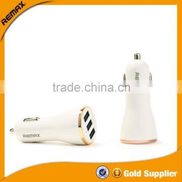 Factory price Remax 3 USB port usb car charger