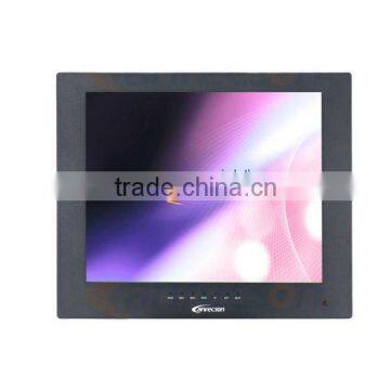 19"industrial LCD monitor with aluminum bezel