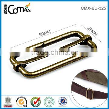 Custom anti brass metal slide pin buckle bag fittings