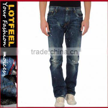 jeans morocco High quality ripped slim fit man denim jeans pents sky blue jeans pants boy new model jeans(LOTD130)