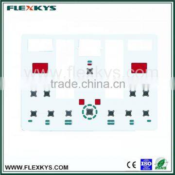 Practical Metal Dome Matty PET Graphic Overlay With High Quality photo-4