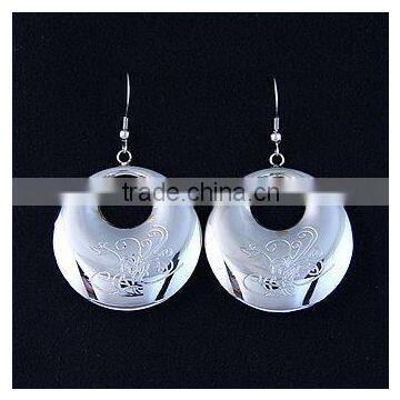 Fashion Exaggerated Big Gold Bamboo Hoop Earrings Personalized, Simple Gold Earring Designs For Women