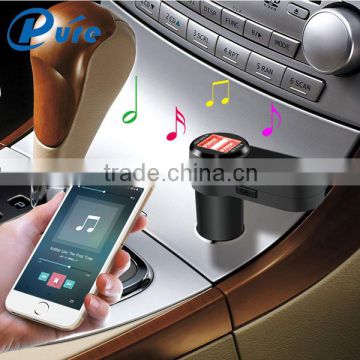 universal bluetooth car kit cigarette lighter Hands-free MP3 player wireless FM transmitter modulator USB car charger