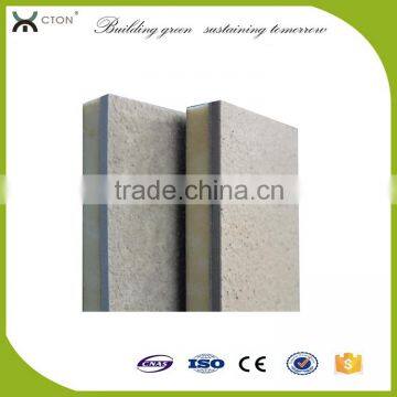 Exterior wall cladding fireproof insulation and decorative board