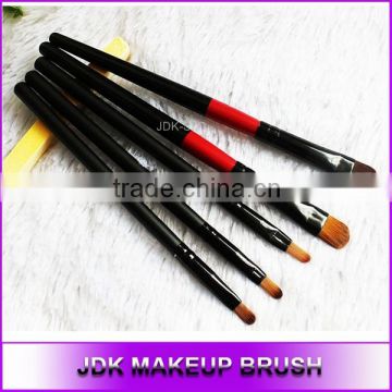 High Quality Black Lip Brush with Nylon Hair