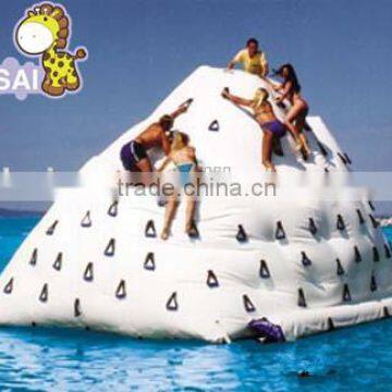 Customize inflatable climbing walls for water game