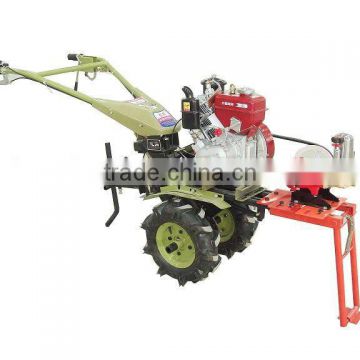 Garden Power Tiller with Power Sprayer