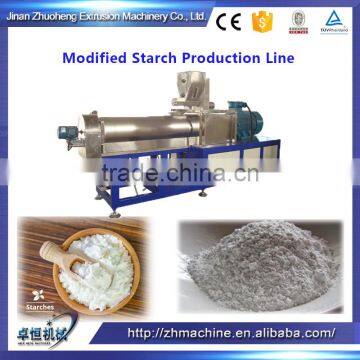 Pre-gelatinized modified starch machinery