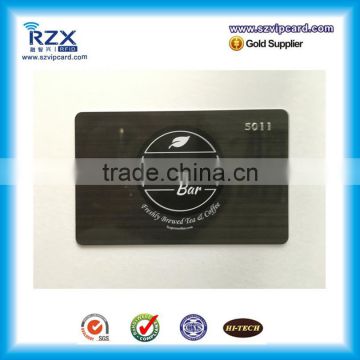 Low frequency 125KHz plastic PVC RFID card for time attendance