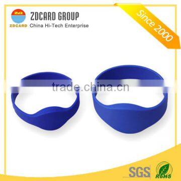 Manufacture High Quality silicone rfid bracelet for e-payment