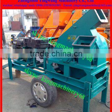 easily moved log chipper machine/ wood shredder