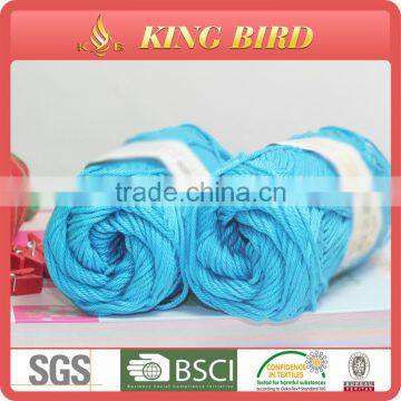 High quality 100% cotton yarn for crochet wholesale