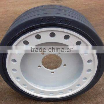 Skyjack 3220 Rear Brake Wheel Scissor Lift Tires 16x5x12 photo-3