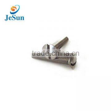 Hot sale low in price stainless steel slotted knurled thumb screws