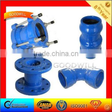 Pn10, pn16 ductile iron pipe fittings