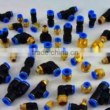 Pu Hose Connector Control Valve Quick Elbow Coupling Tee photo-5