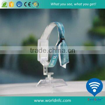 125khz TK4100 Factory Price Customized Design RFID Nylon Wristband NFC Bracelet photo-4