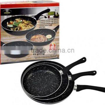 3 PIECE FRYING PAN SET 29*8*29CM