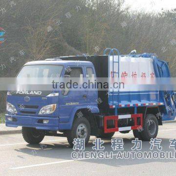 Foton 4*2 trash compactor truck