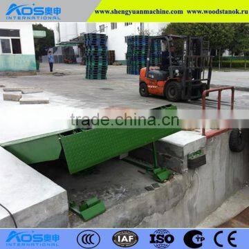 Warehouse Stage Using Static Loading Ramp